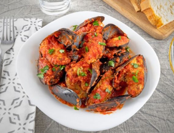cozze ripiene alla viestana