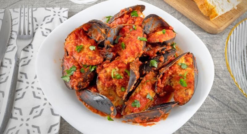 cozze ripiene alla viestana